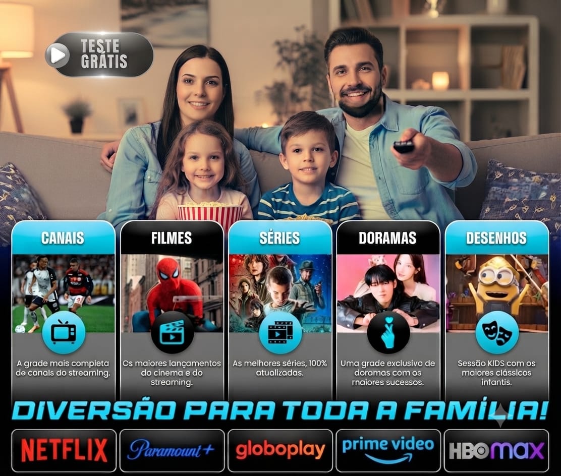 Neon IPTV - Diversão para toda a família